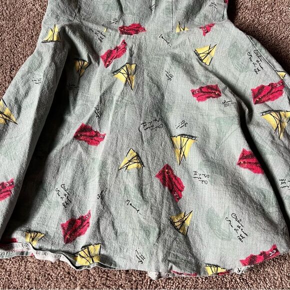 Christian Dior Women's Medium Vintage Sailboat Dress - Picture 2 of 6